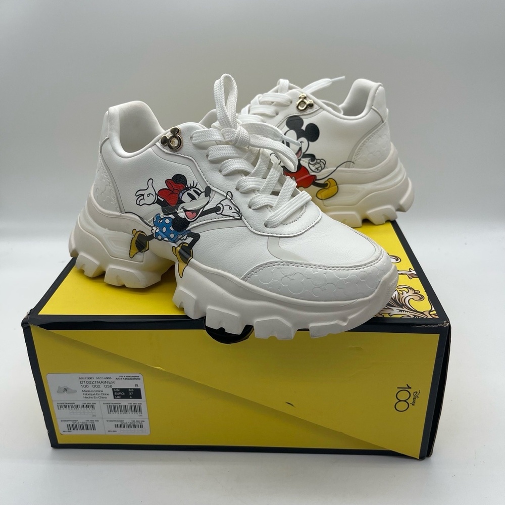 Disney x‎ ALDO 100th Anniversary D100ZTRAINER Women's Size 6.5 Jogger Sneakers